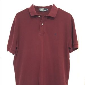 Ralph Lauren maroon polo